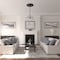 Ekena Millwork Oslo Ceiling Medallion (Fits Canopies up to 10 1/2"), Hand-Painted Night Shade, 28 1/8"OD x 1 3/4"P CM28OSNSF - alternate 4
